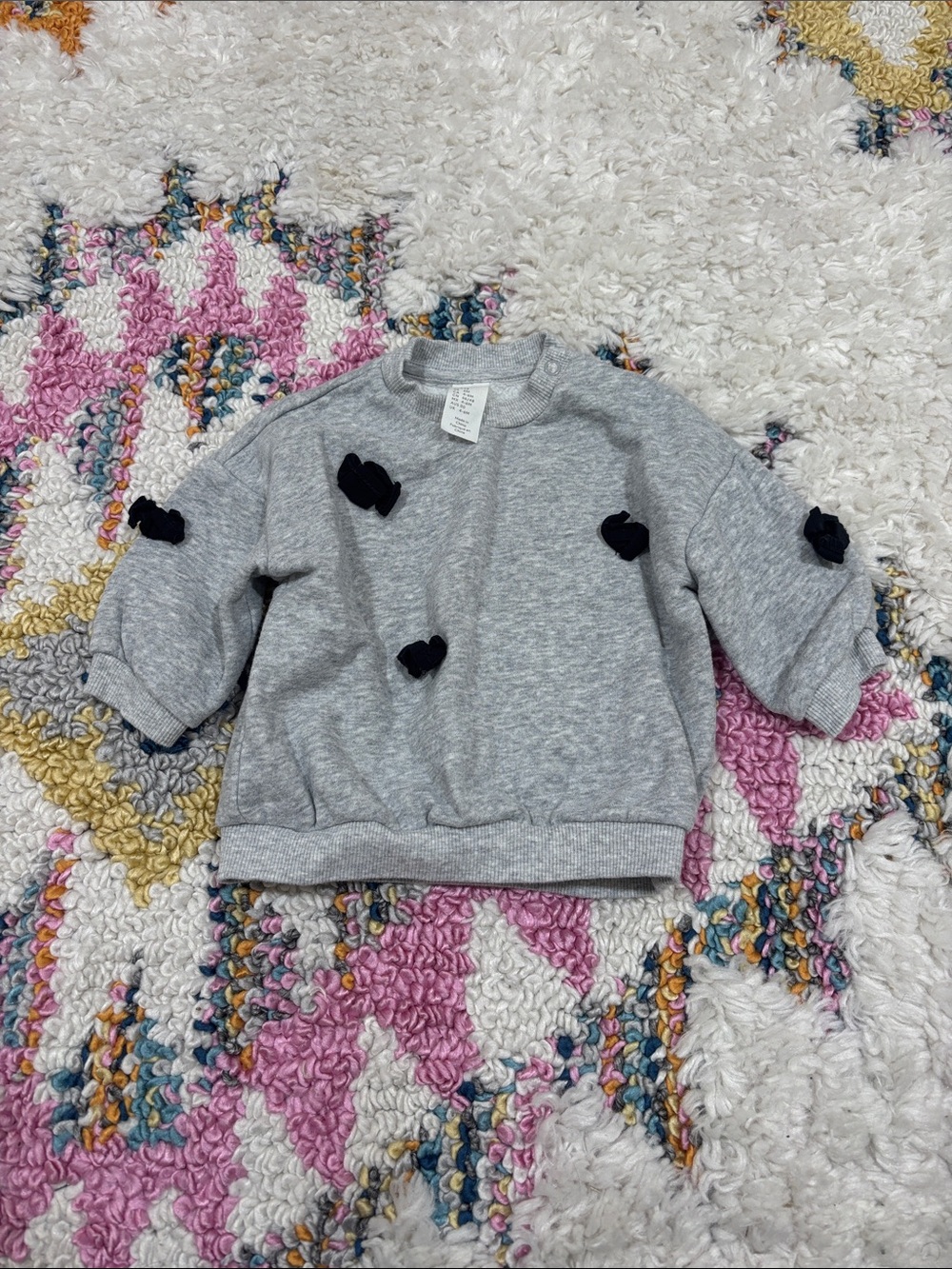 H&M Bow Sweatshirt